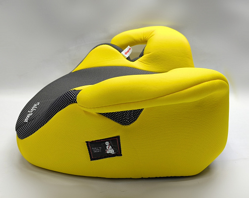 Бустер/автокресло детское Teddy Bear LB311 23 YELLOW+BLACK DOT