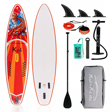 Sup board (Сапборд) Надувная доска KOI 11.6 (350*84*15) до 200кг(полный комплект)