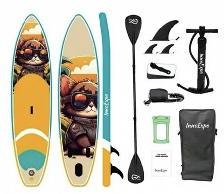 Sup board (Сапборд) Надувная доска INNO EXPO 22D(350*84*15)(полный комплект)