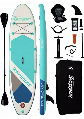 Sup board (Сапборд) Надувная доска ACOWAY A04 (320*80*15) до 180кг