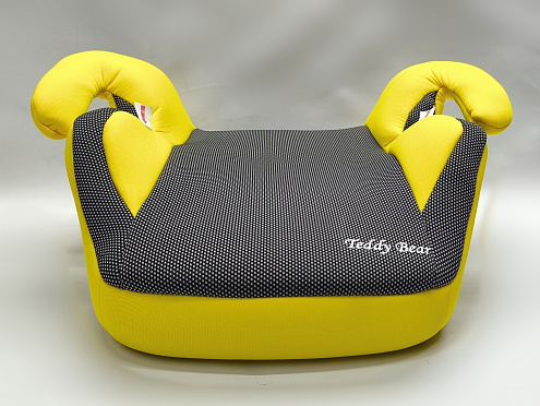 Бустер/автокресло детское Teddy Bear LB311 23 YELLOW+BLACK DOT