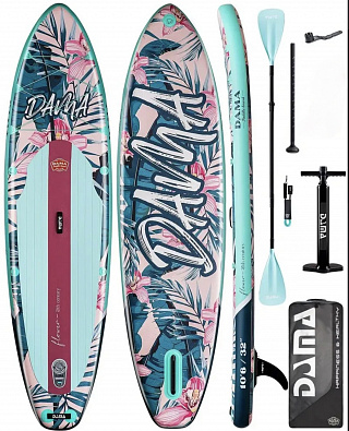 Sup board (Сапборд) Надувная доска DAMA-FL2 (320*81*15)(полный комплект)